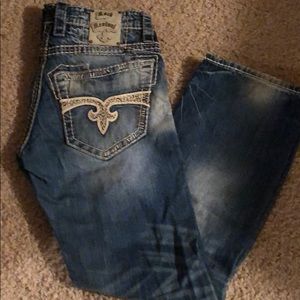 Men’s rock revival jeans
